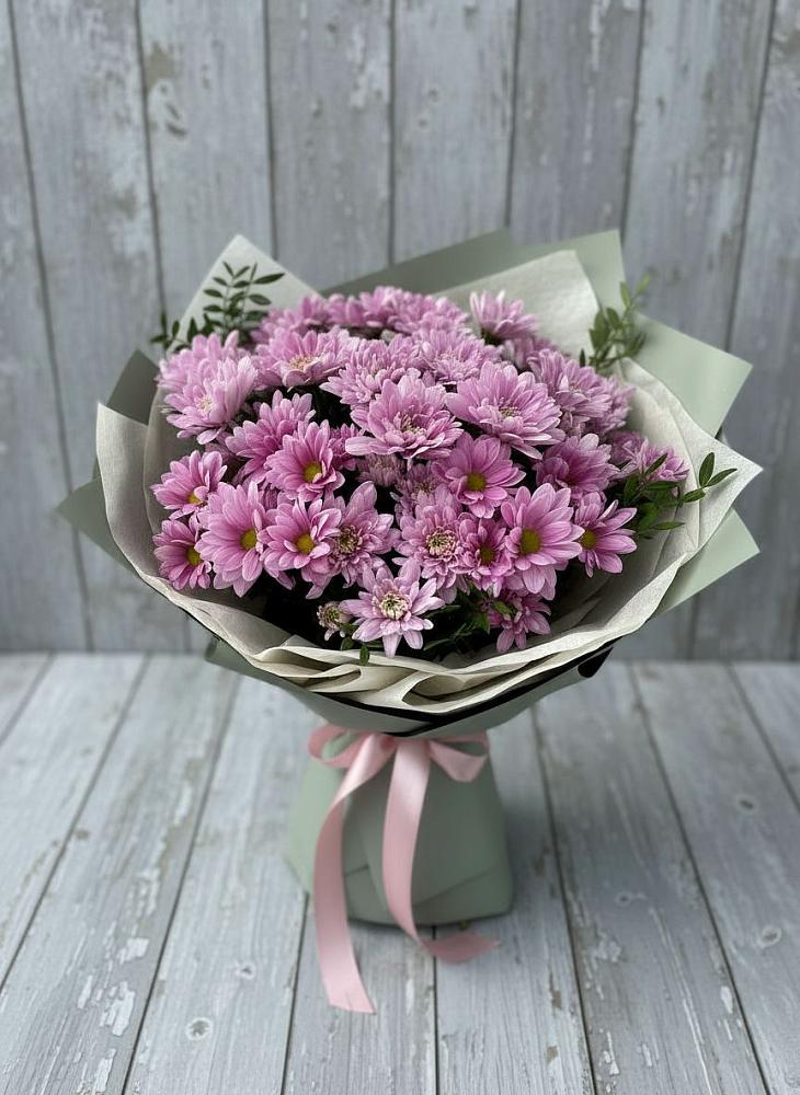 Букет цветов из: Хризантемы в Новокорсунской