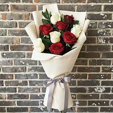 Букет цветов из:  Розы в Новокорсунской