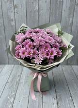 Букет цветов из:  Хризантемы в Новокорсунской