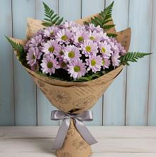 Букет цветов из:  Хризантемы в Новокорсунской