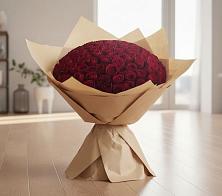 Букет 101 Красная роза #REPLACE_PRED# Новокорсунской