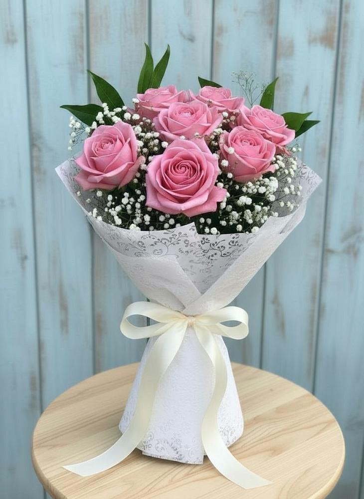 Букет цветов из: Розы в Новокорсунской