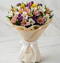 Букет цветов из:  Альстромерии в Новокорсунской