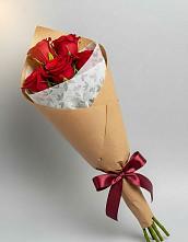 Букет цветов из:  Розы в Новокорсунской
