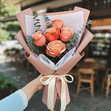 Букет цветов из:  Розы #REPLACE_PRED# Новокорсунской