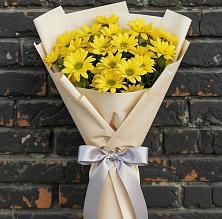 Букет цветов из:  Хризантемы в Новокорсунской