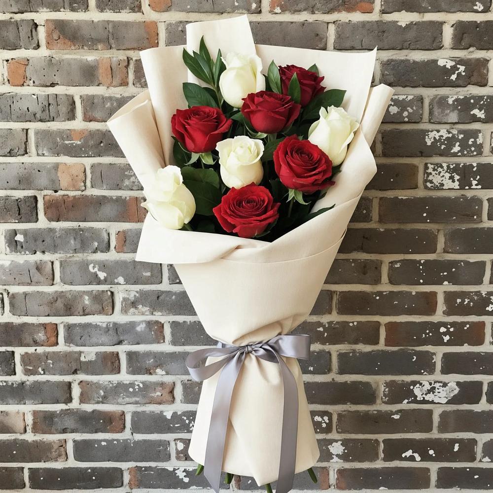 Букет цветов из: Розы в Новокорсунской