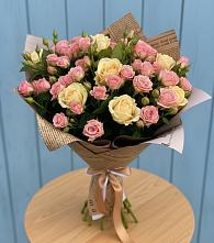 Букет цветов из:  Розы #REPLACE_PRED# Новокорсунской