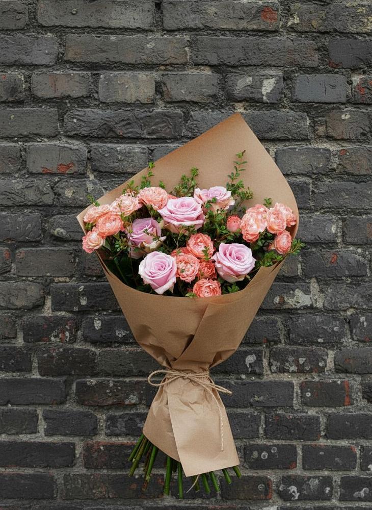 Букет цветов из: Розы в Новокорсунской