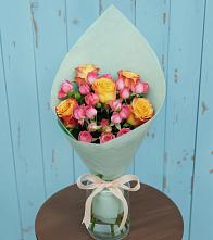 Букет цветов из:  Розы в Новокорсунской