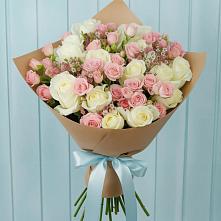 Букет цветов из:  Розы #REPLACE_PRED# Новокорсунской