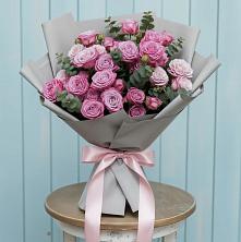 Букет цветов из:  Розы в Новокорсунской